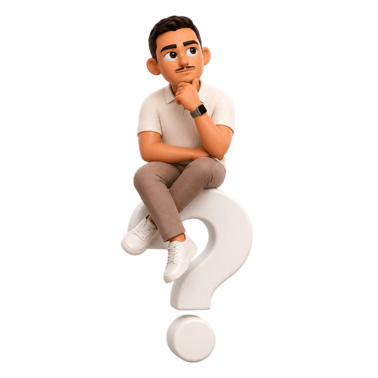 3D portrait of Barış Cem Alkan for the About section