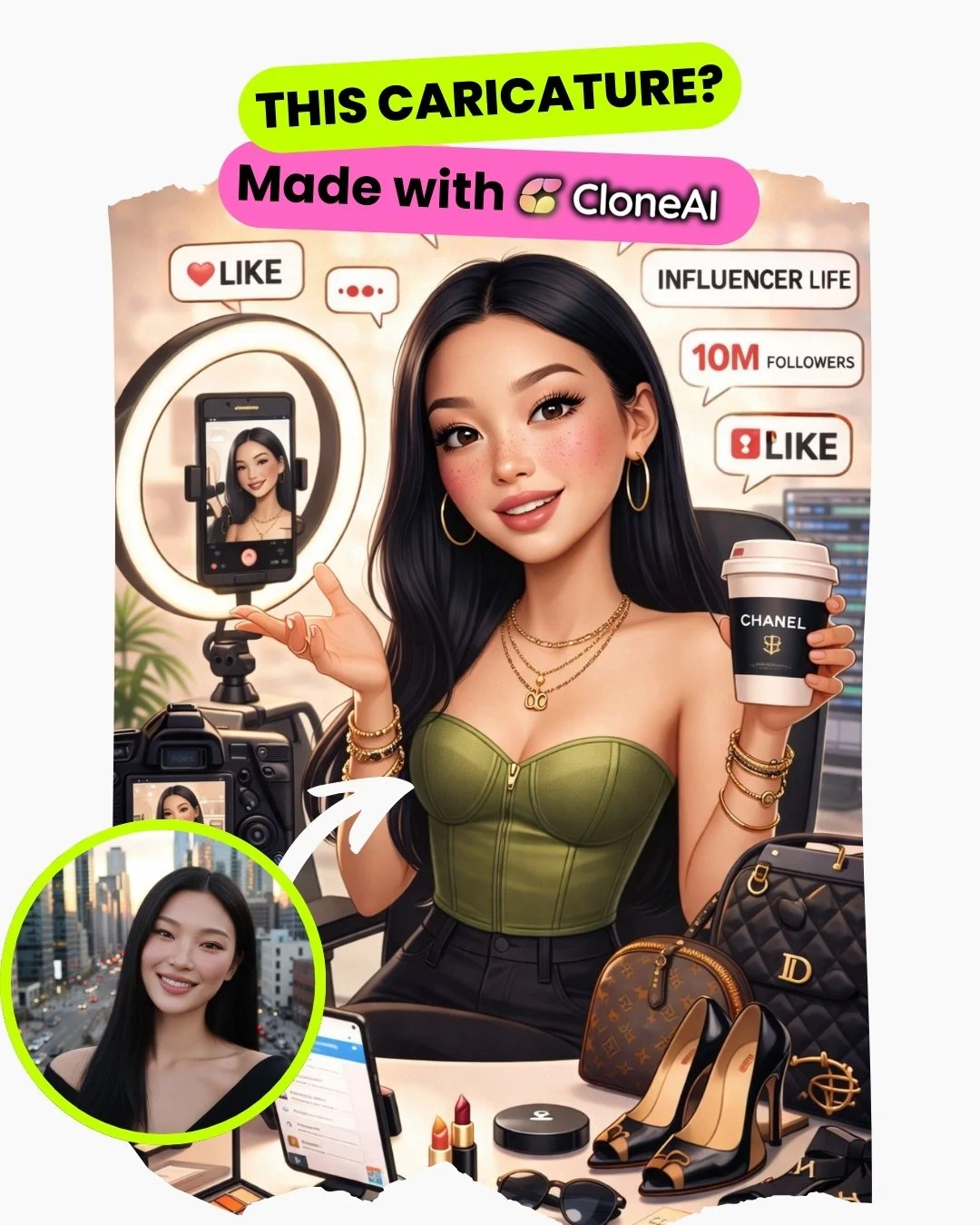 CloneAI App Ad Creative